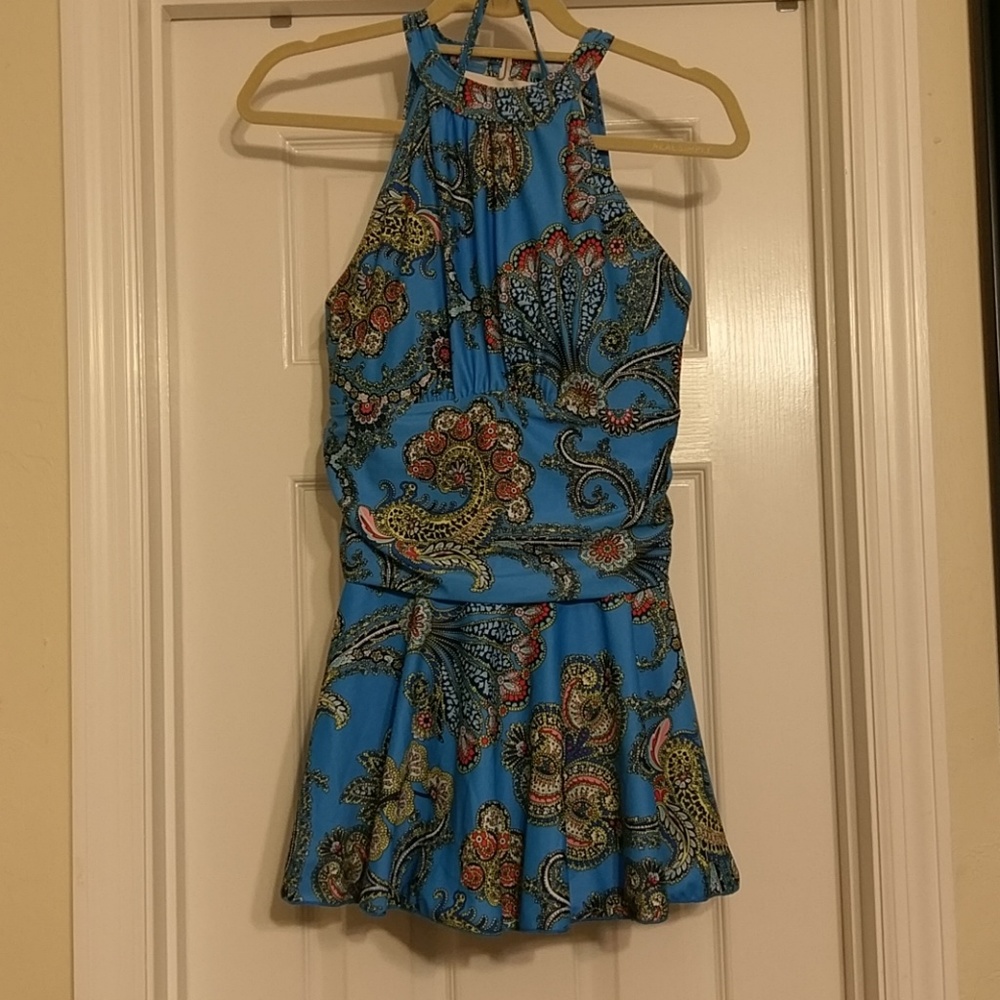 1 piece bathing suit. Gorgeous skort style